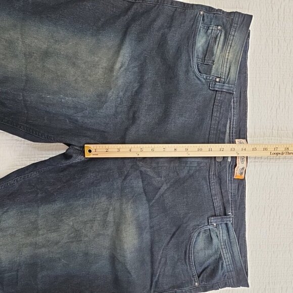 Huntington Beach Club Jeans Men's 46x32 Dark Wash Stretch Regular Fit EUC LN - Picture 4 of 16
